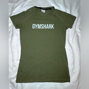 Gymshark Women’s Green T-Shirt Size S